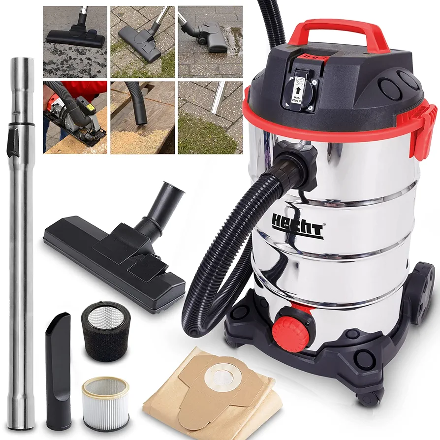 Nass Trockensauger mit mehrstufiger Filtration und Blasfunktion