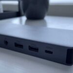 tragbares Arbeitsplatz-Setup